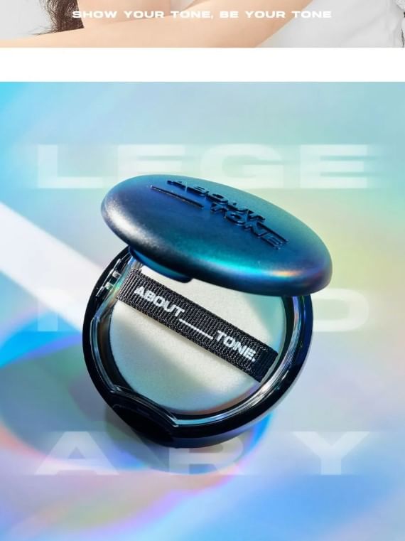 ABOUT_TONE - Blur Powder Pact - 6 kleuren