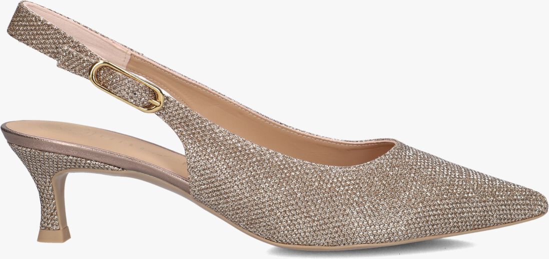 goudkleurig unisa slingbacks ibon
