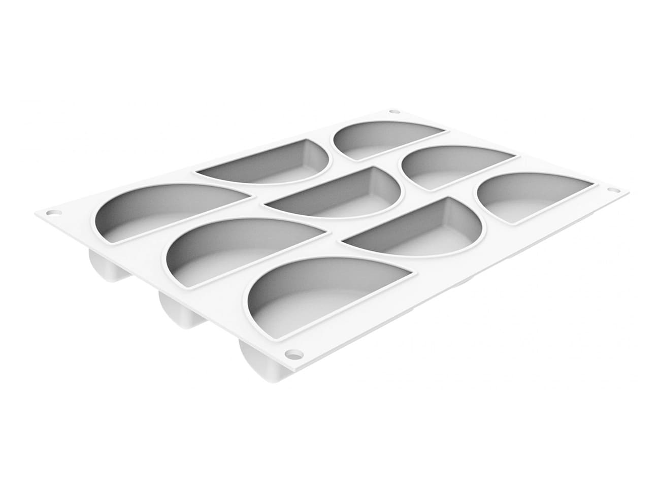 Moule silicone - 9 rainbow - 30 x 17,5 cm - Silikomart