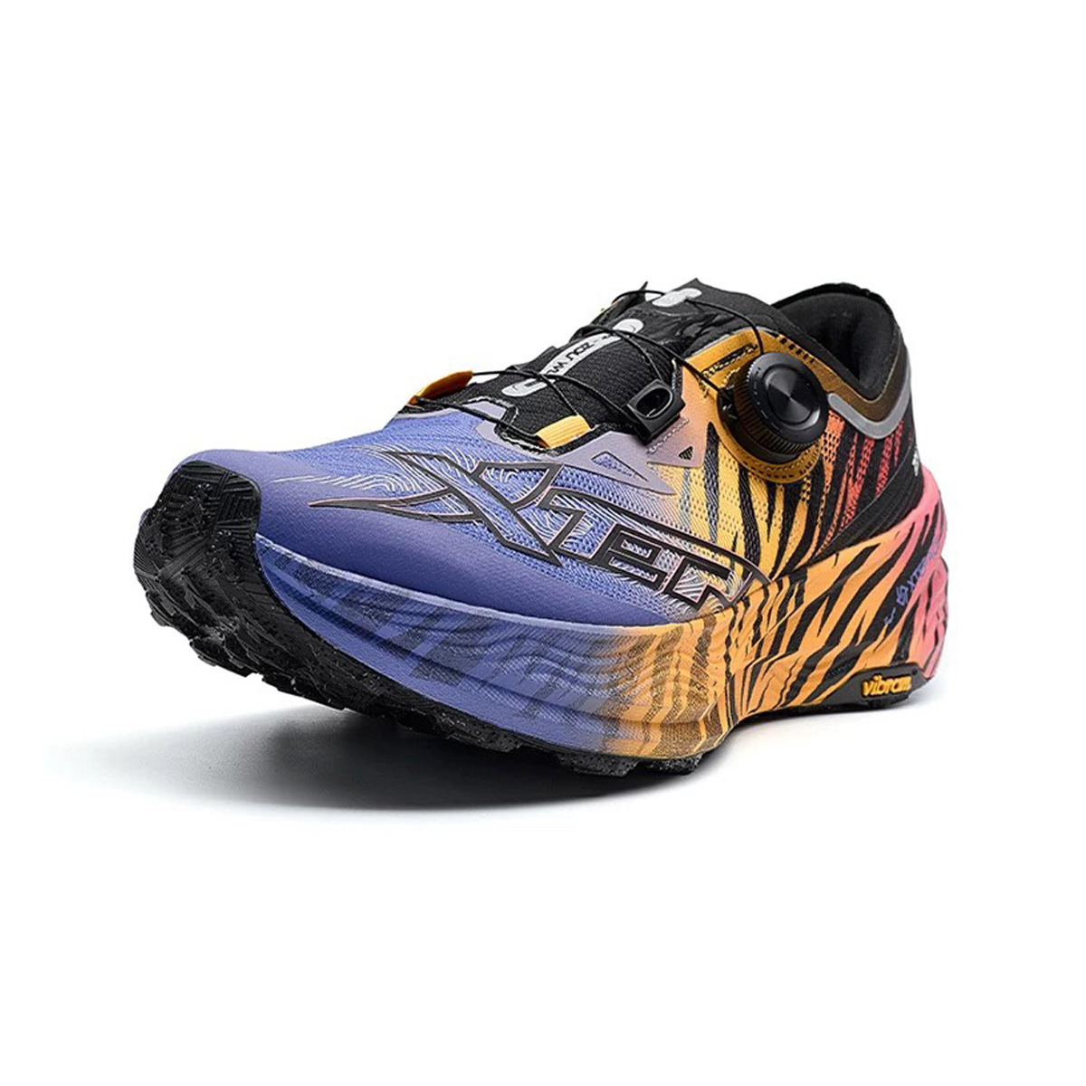 Xtep Chimera Pro Black/Purple/Fluorescent Red