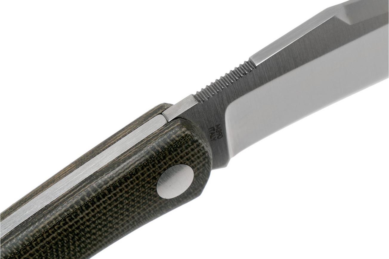 Fox Knives Libar FX-582 Green Canvas Micarta slipjoint zakmes