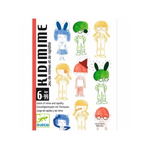 Jeu de carte kidimime-djeco