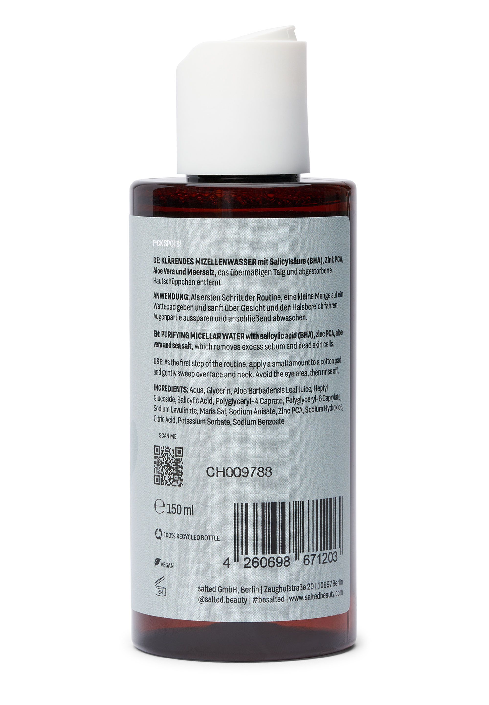 Klärendes Mizellenwasser