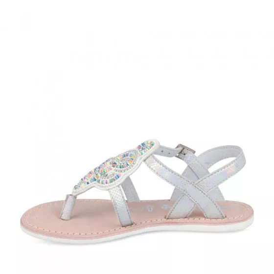 Sandales ARGENT LOVELY SKULL CUIR