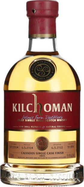 KILCHOMAN UBHAL SINGLE CASK 70CL
