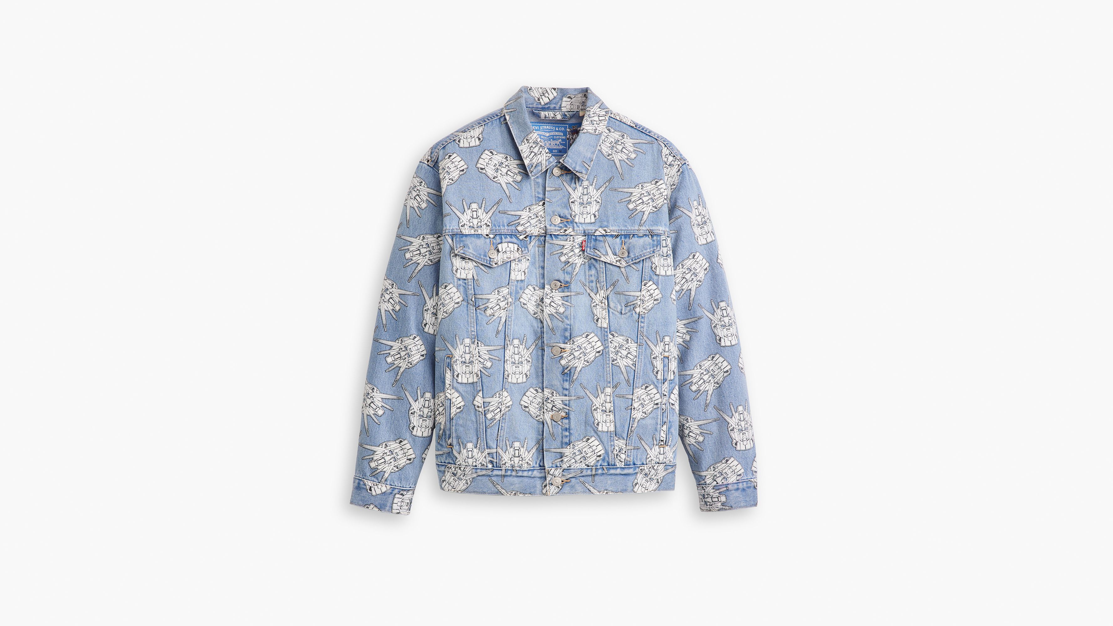 Veste Trucker Relaxed Levi's® x Gundam SEED - Starfighter Trucker - Bleu