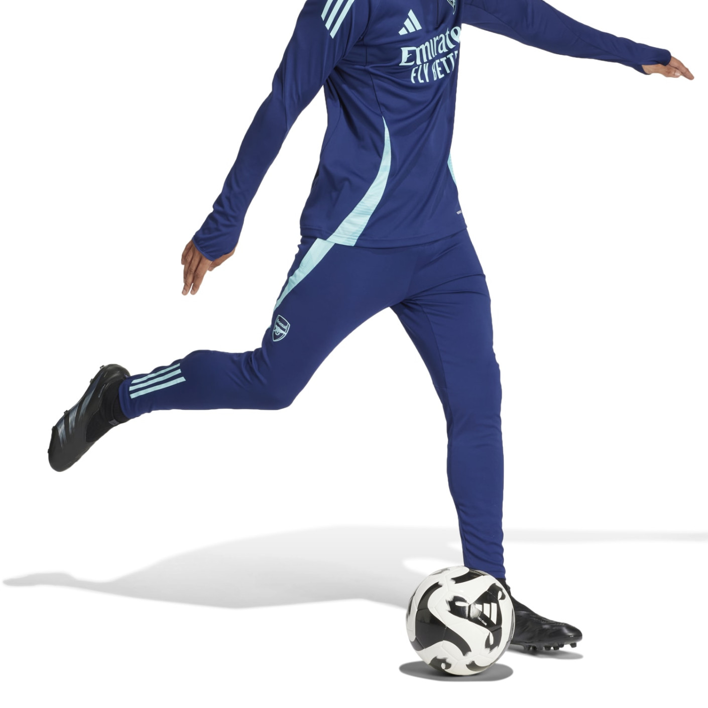 Adidas Arsenal Trainingsbroek 2024-2025 Donkerblauw Lichtblauw