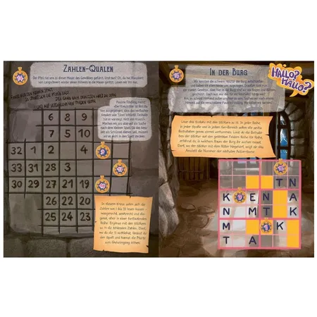 ars Edition Escape-Stickerbuch – Die unheimliche Ritterburg