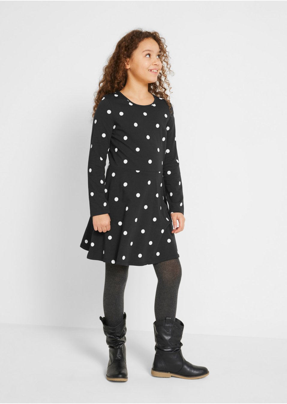 Lot de 2 robes T-shirt fille avec coton