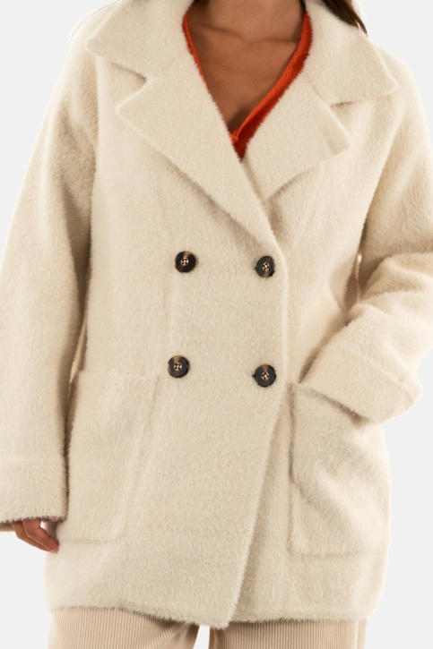 Manteaux lola espeleta ma551w24 450 ivory