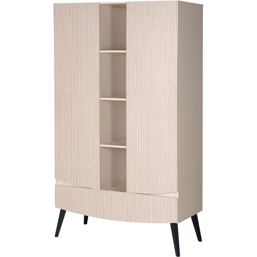 Schardt Kleiderschrank Smile Connery naturCarat beige 2-türig