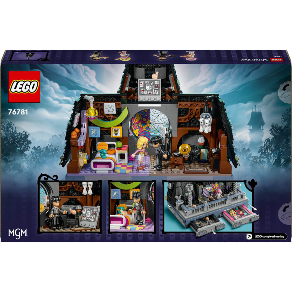 LEGO® Wednesday 76781 Wednesdays und Enids Zimmer im Studentenwohnheim