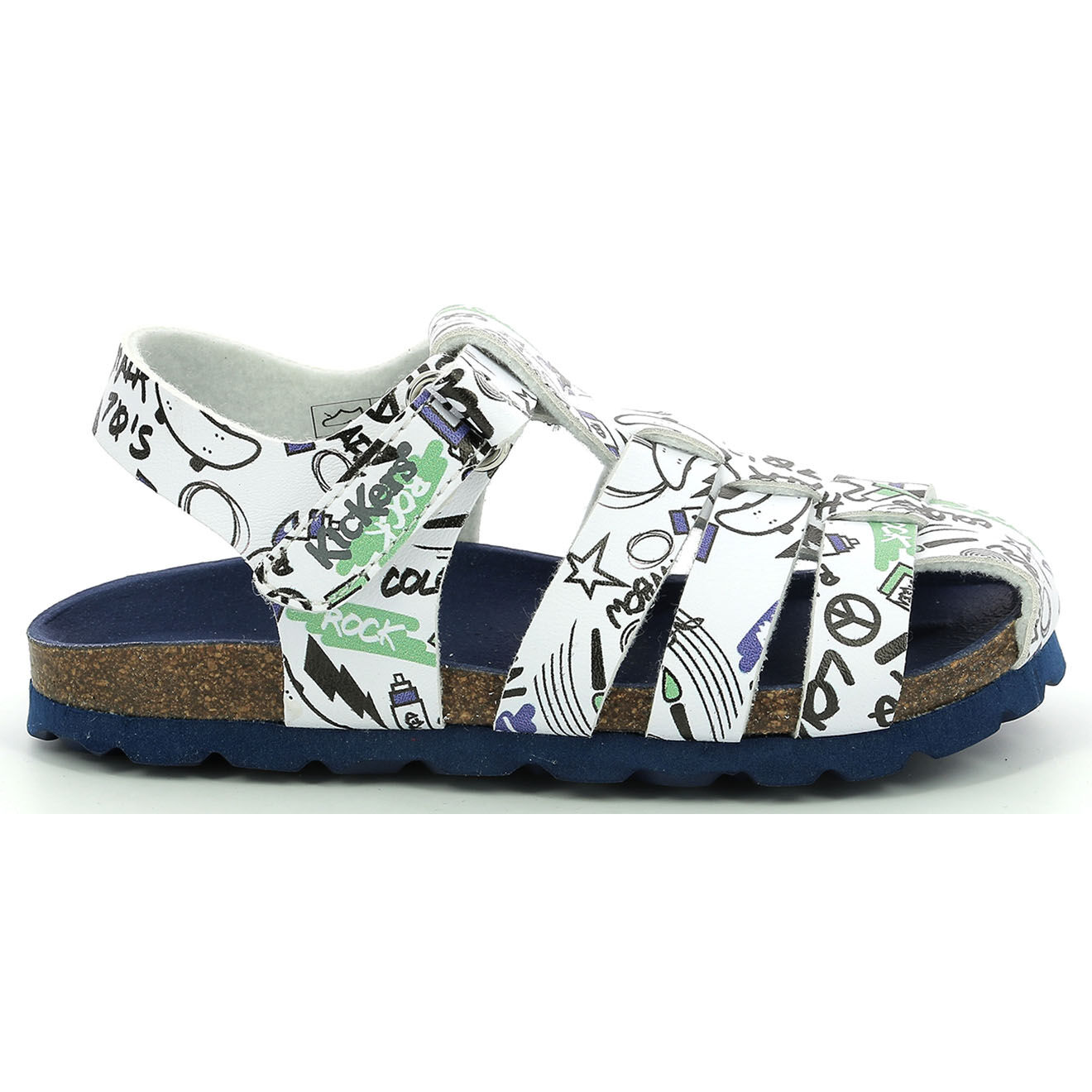 Kickers Sandales Summertan blanc/street