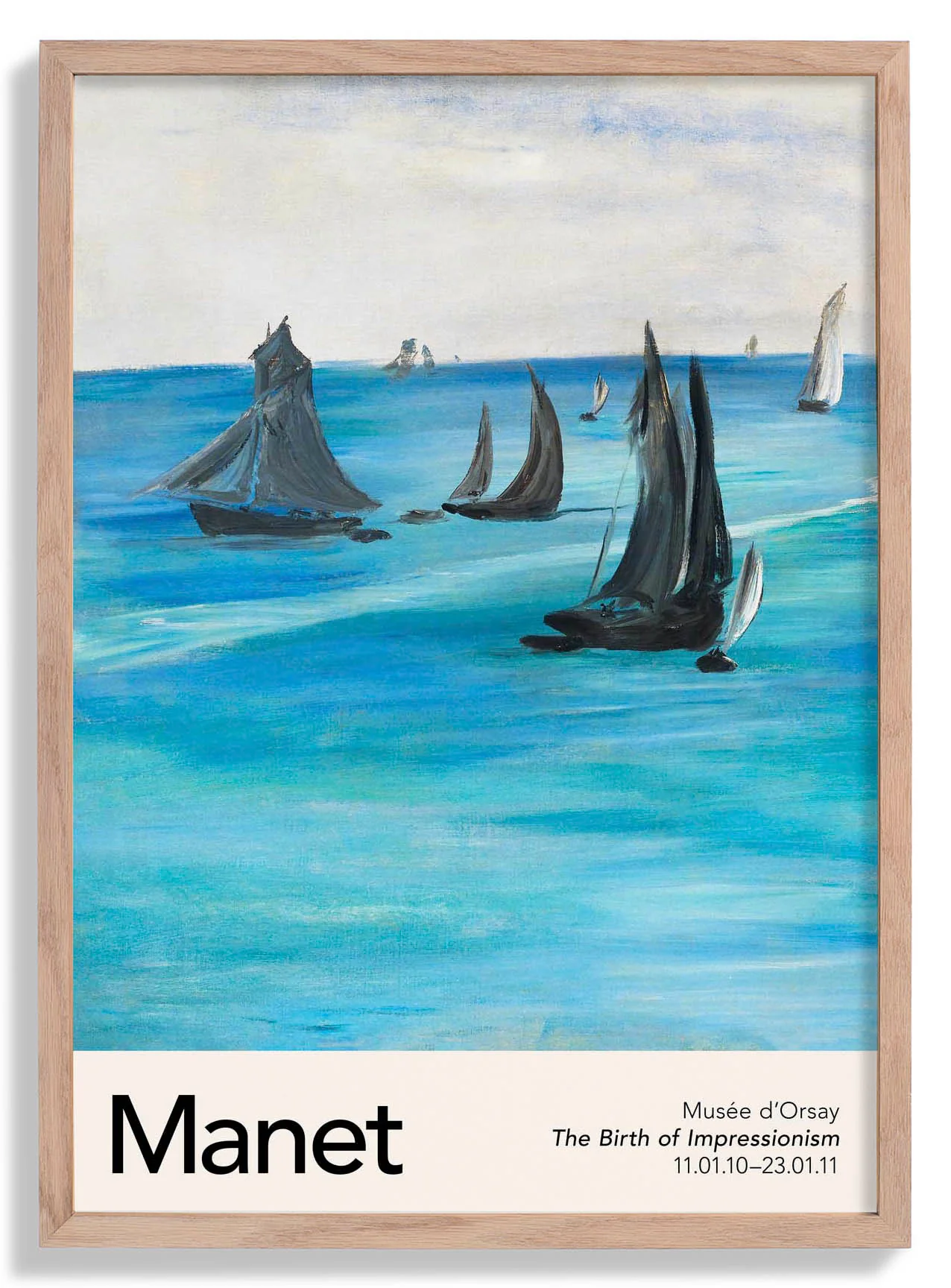 Meerblick, ruhiges Wetter von Manet Ausstellung