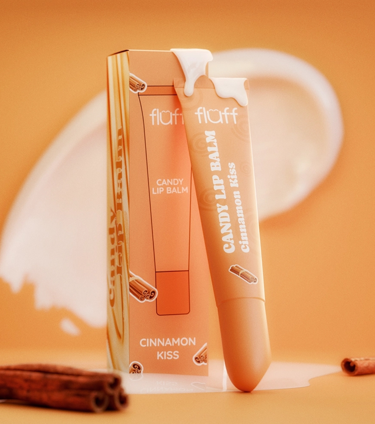 Fluff - Bálsamo Labial Candy - Cinnamon Kiss