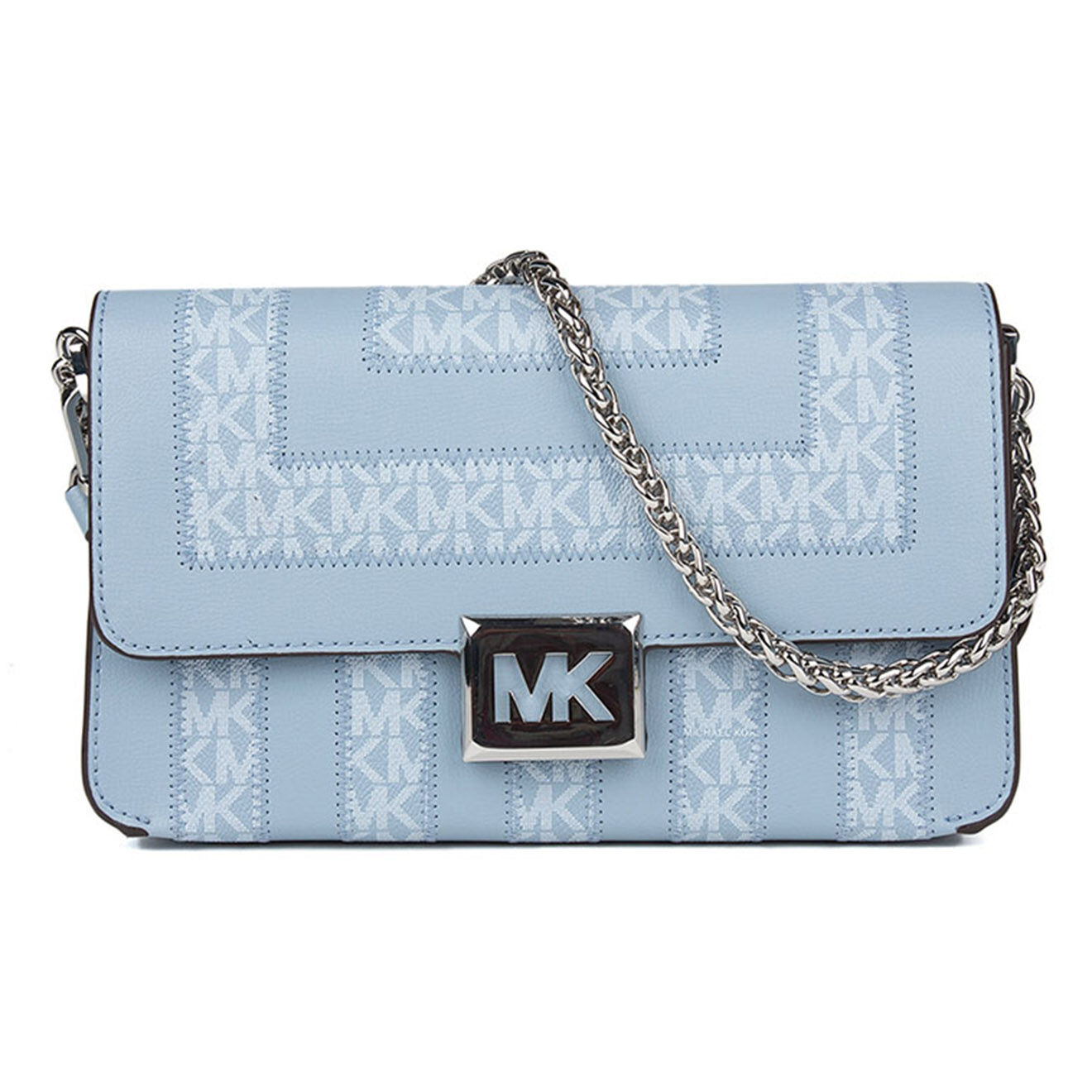 Michael Kors Sac bandoulière en Cuir Sonia bleu - 26x14x7 cm