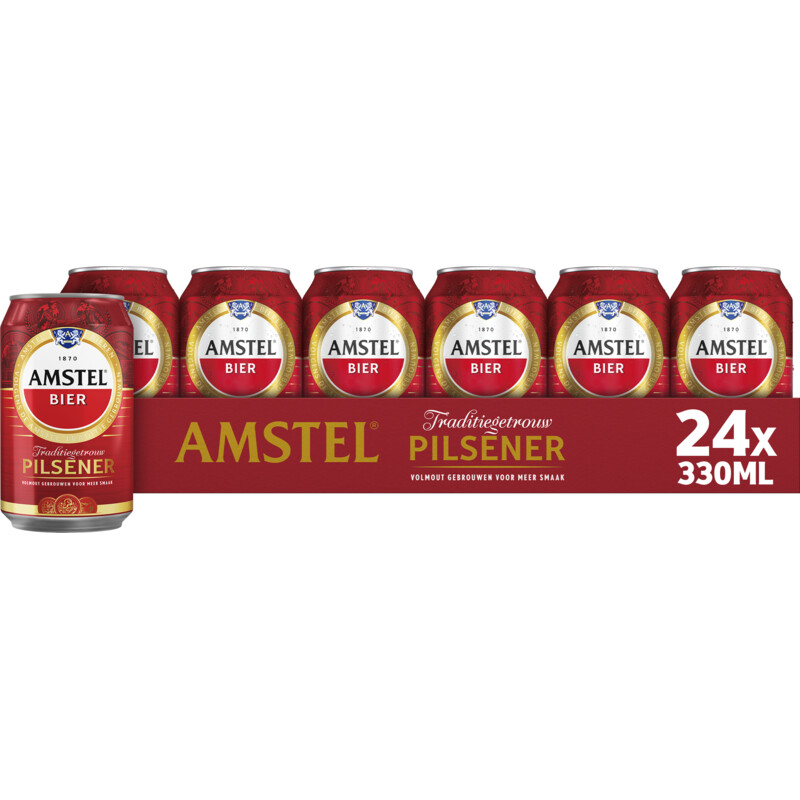 Amstel Pilsener 24-pack