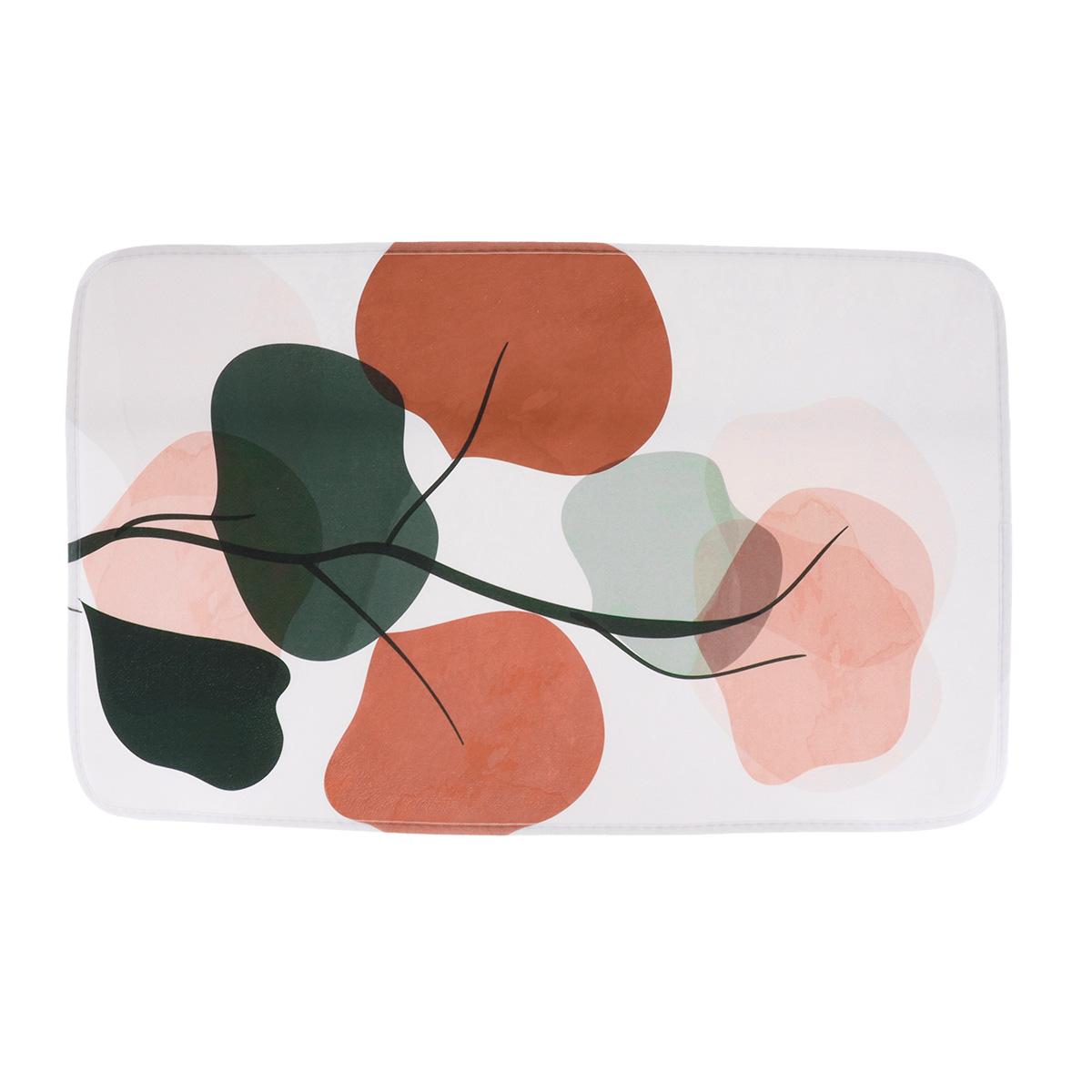 TAPIS MICROFIBRE IMPRIME 45X75CM BUCOLIQUE