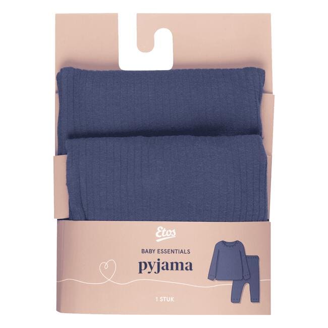 Etos Pyjama Donkerblauw Maat 86/92