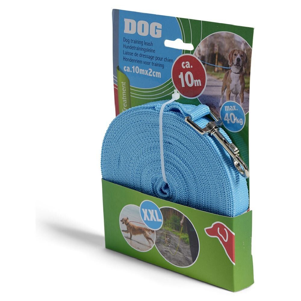 Laisse pour chien XXL 10m polyester - 3 coloris