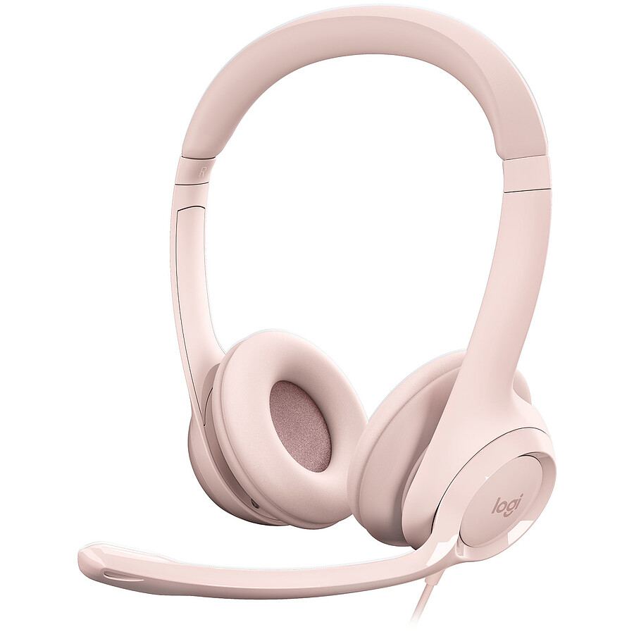 Logitech USB Headset H390 - Rose