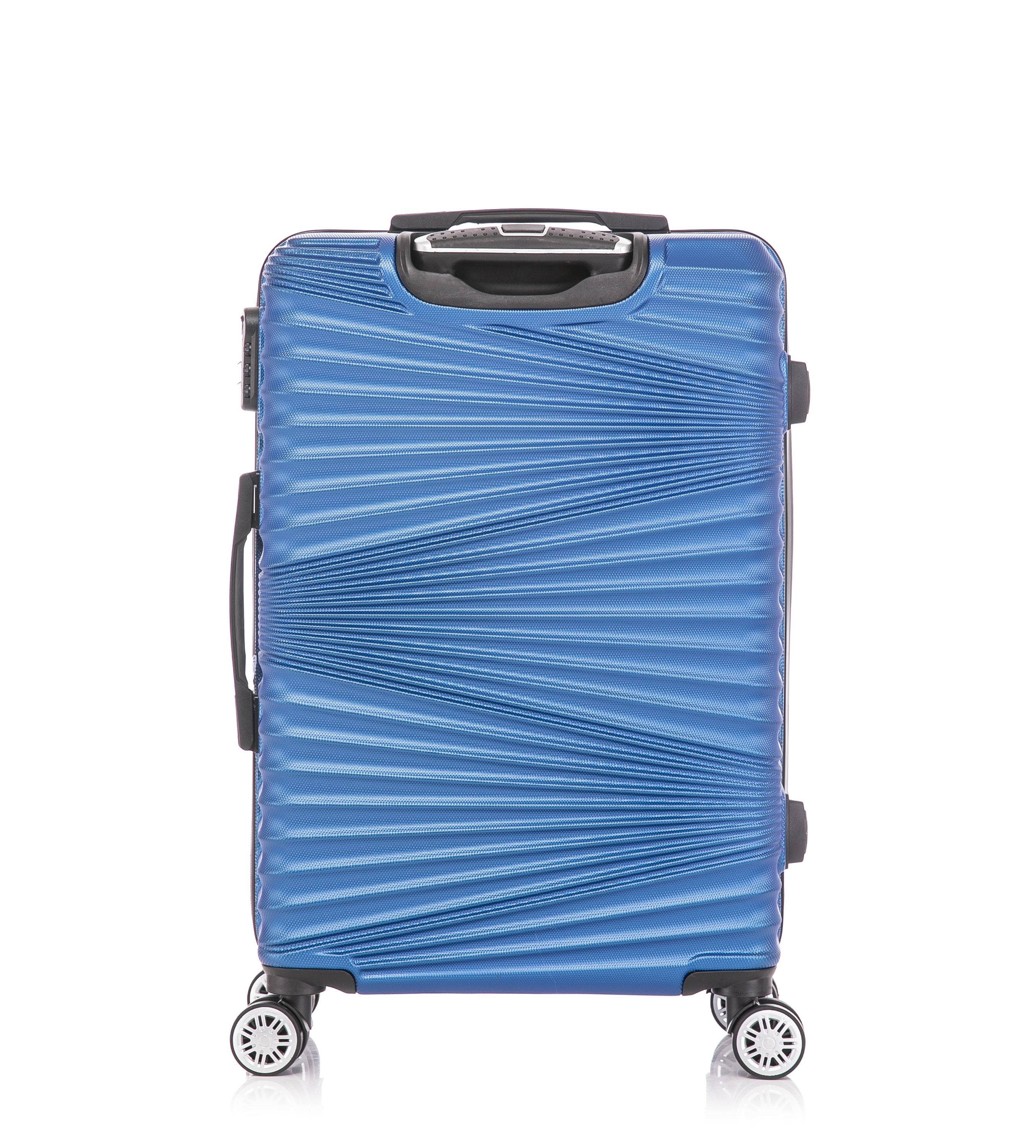 Reisekoffer Hartschalenkoffer NIA 3er Set blau