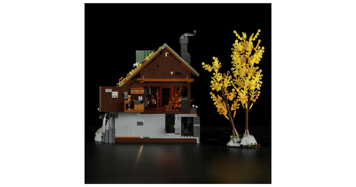 LumibricksRetro House - Mountain Cabin Constructiespeelgoed  (F9035)