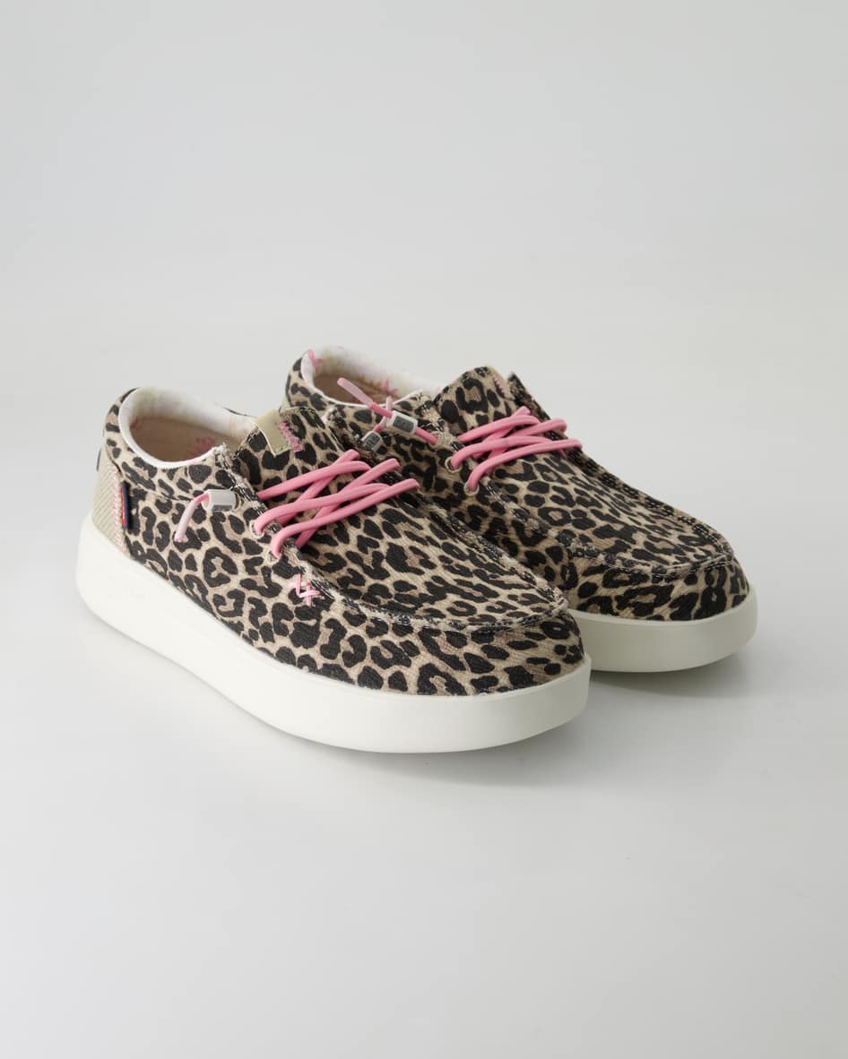 Fusion Lily leo beige Slipper in Braun