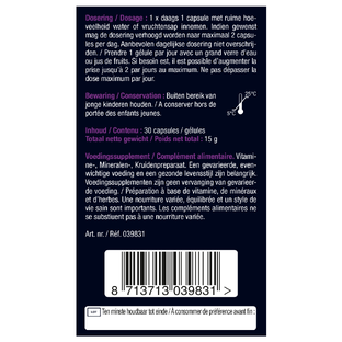 Lucovitaal Hyaluronzuur Droge Huid 120mg Capsules 30CP