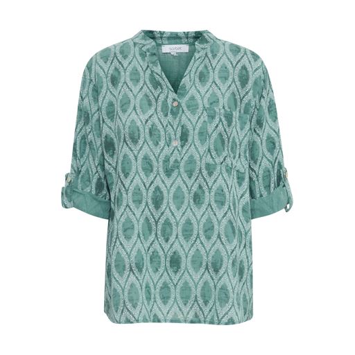 Sorbet Alexa Bluse, Granite Green, XL