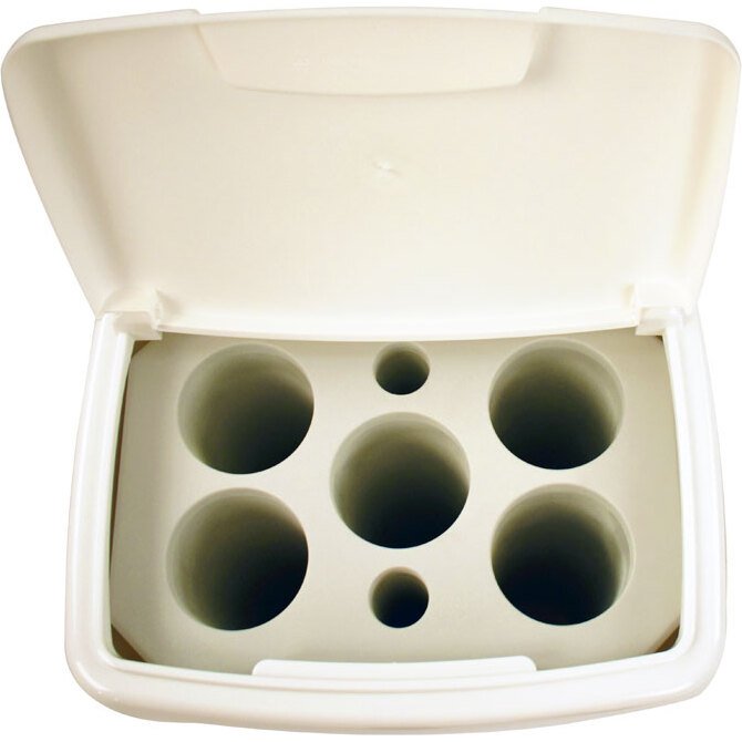 Poubelle à gobelets 50L - 5 ouvertures