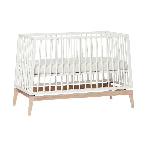 Leander Luna Babybed White / Oak 70 x 140 cm