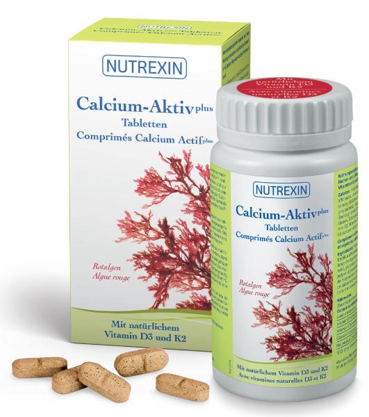NUTREXIN Calcium-Aktiv plus<br>120 Stück, Dose, Tablette