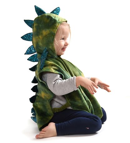 Den Goda Fen Udklædning - Dinosaur -  Grøn