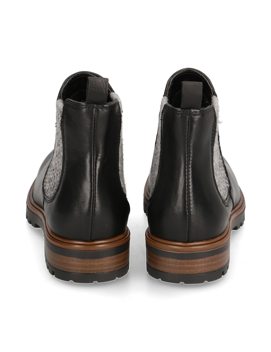 Glattleder Chelsea Boot