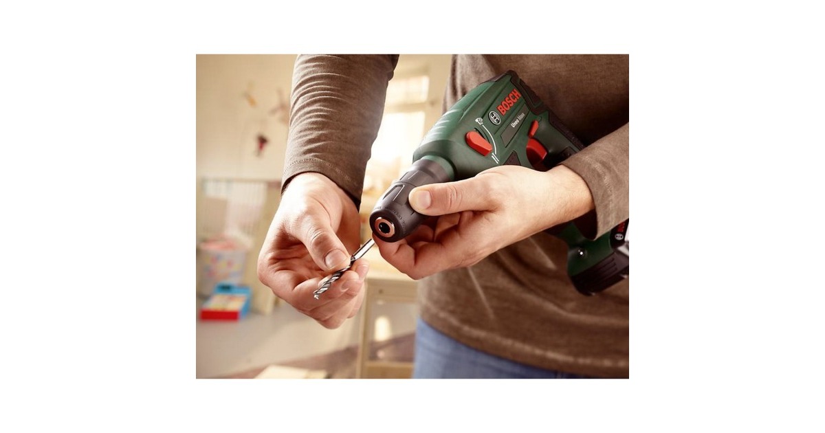 BoschAccuboorhamer Uneo Maxx + SystemBox - 2x 1,5 Ah  (Groen/zwart, POWER FOR ALL ALLIANCE, 2 accu's en oplader inbegrepen)