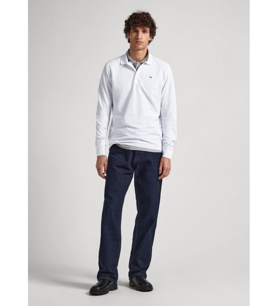 Polo Jimmy branco da Pepe Jeans