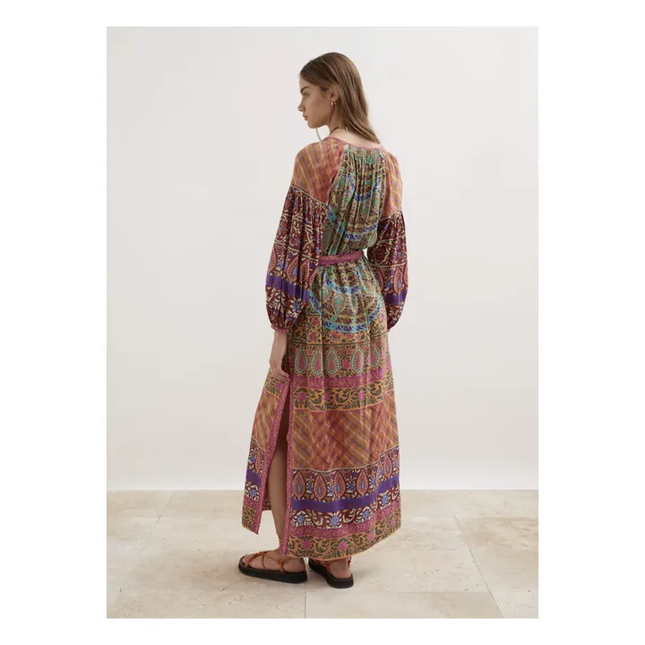 Boteh Robe Maxi Canar | Rose