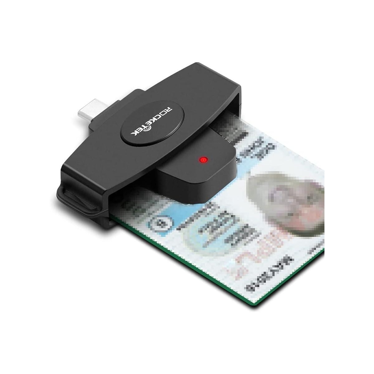 NÖRDIC USB-C Smartkort og SIM-kortleser ISO7816 ID-kort EMV Kredittkort