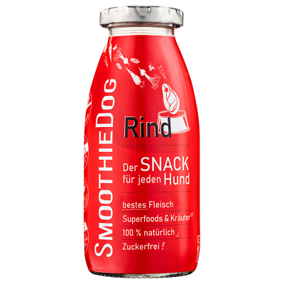 SmoothieDog mit Rind 250ml