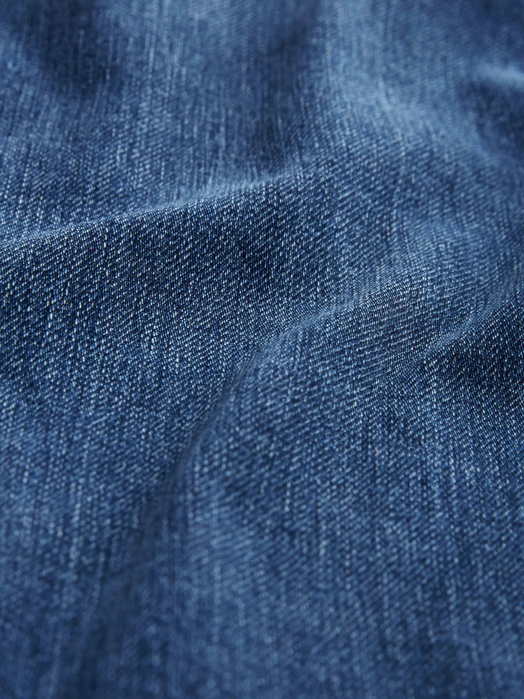 Donkerblauw - Jeans met wijde pijpen