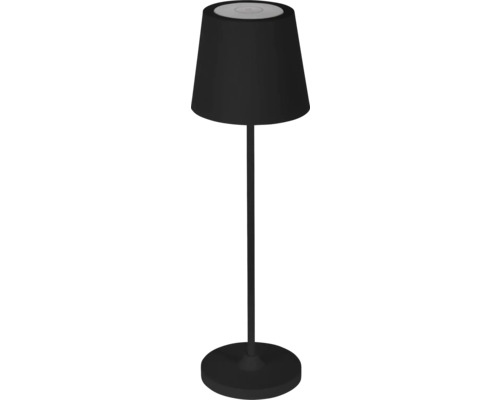 LED tafellamp IP44 5,9 W 175 lm CCT instelbare witte tinten met touchbediening, zwart met USB-C oplaadkabel