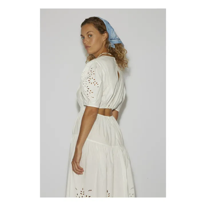 Roseanna Robe Kay Smiley | Blanc