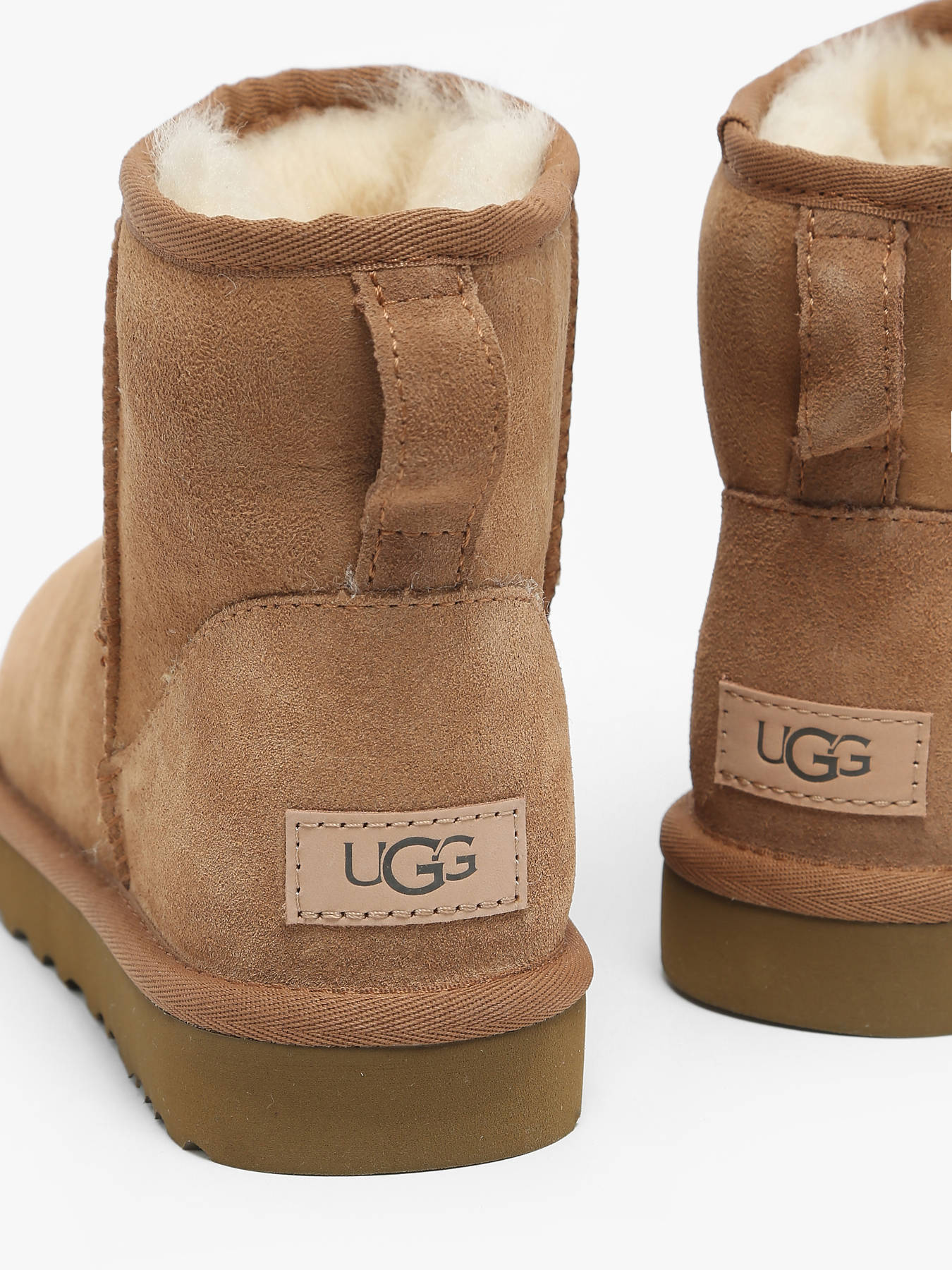 Boots CLASSIC MINI II en cuir UGG