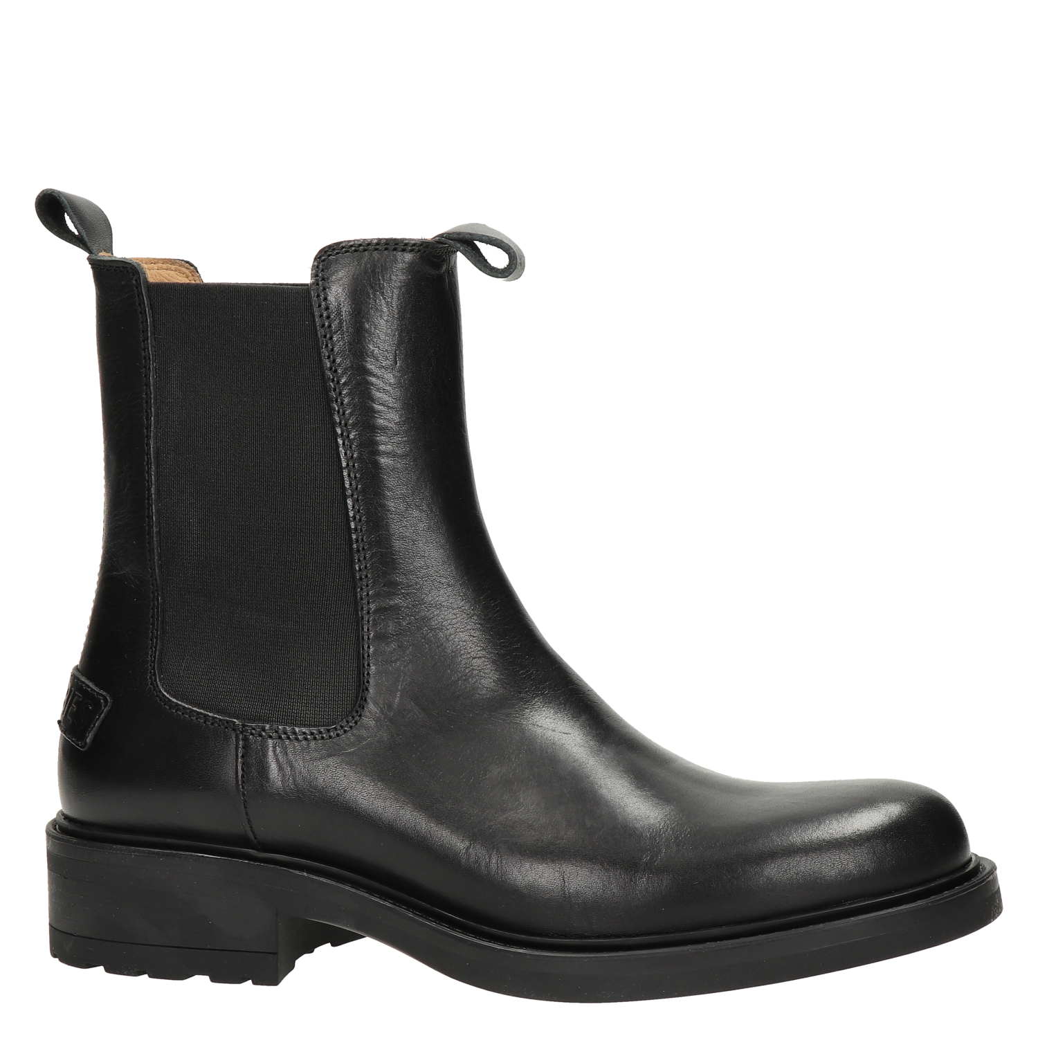 Shabbies Amsterdam Dean dames chelseaboot Shabbies Amsterdam Zwart