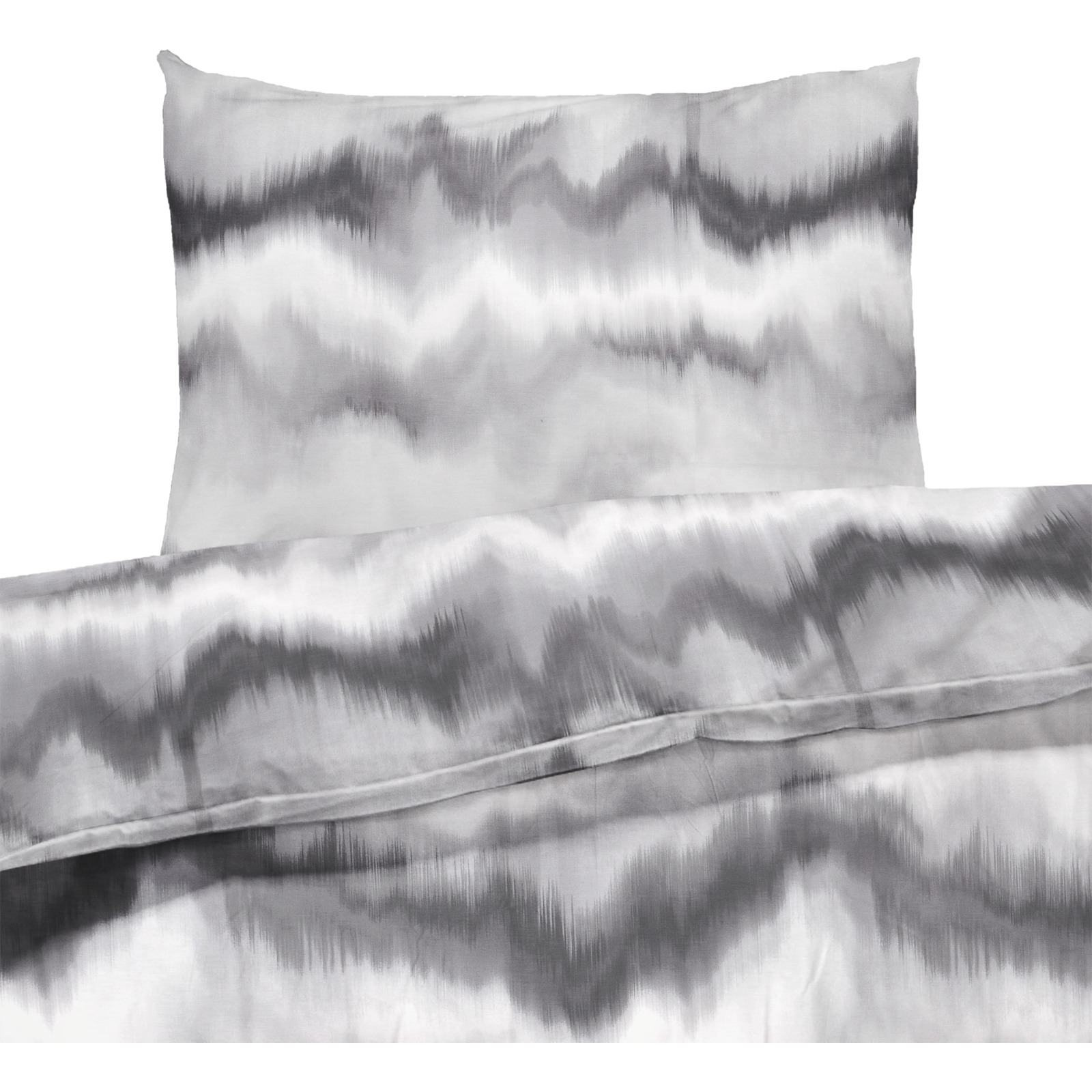 Bettwäsche Satin Batik weiss