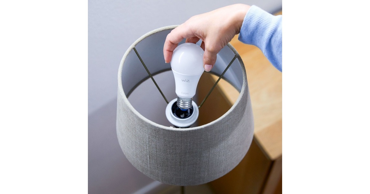WiZLamp A60 E27 x2 ledlamp  (Wifi + Bluetooth protocol, 2 stuks)