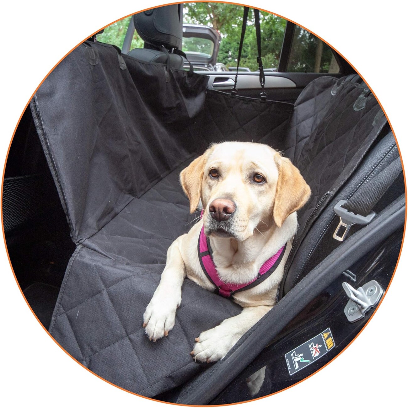 Floxik Hundedecke für jedes Auto – Premium Hunde Autoschondecke