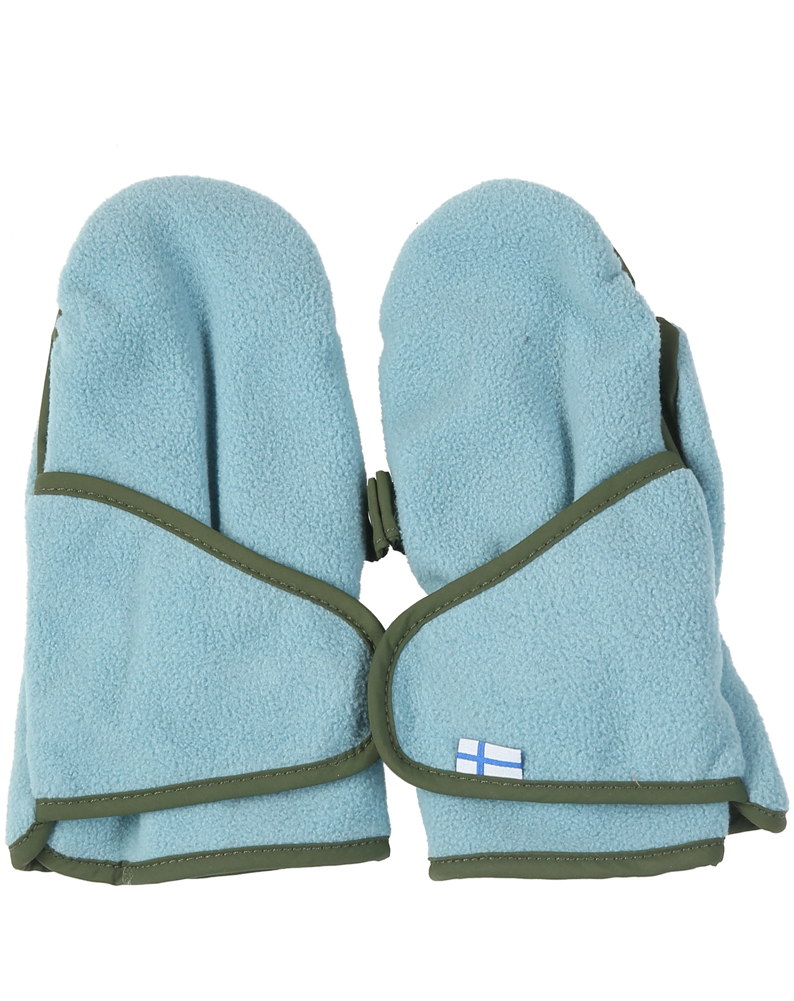 Fleece-Fäustlinge LAPANEN LIGHT in smoke blue/ bronze green