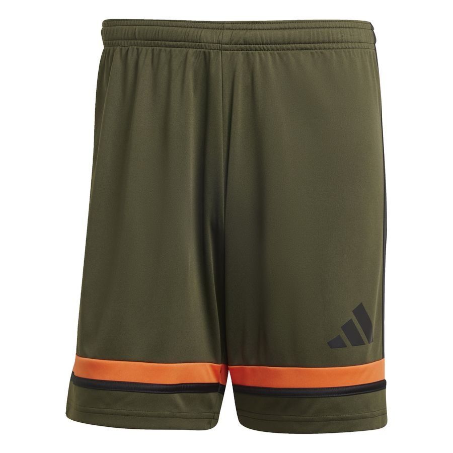 adidas Short Squadra 25 - Vert/Noir/Orange